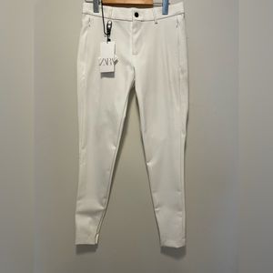 NWT Zara super skinny white pants